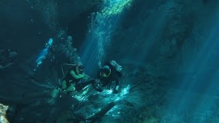 Buceo en el cenote Chac Mool [upl. by Teri]