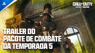 Call of Duty Modern Warfare III e Warzone  Pacote de Combate da Temporada 5  PS5 amp PS4 [upl. by Kara]