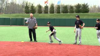 Ripken Baseball Fielding Tip  Throwing Off the Back Hand [upl. by Euqinot]