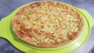 Recette Tarte A La Rhubarbe [upl. by Benita]