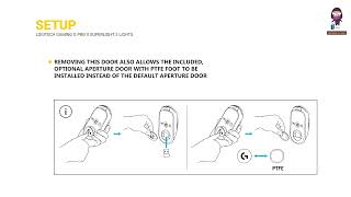 Setup of the Logitech G PRO X Superlight 2 Lightspeed Gaming Mouse [upl. by Gnemgnok]