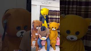 Teddy Family funny video 😂🤣 teddycomedy shortfeed youtubeshorts viralvideos [upl. by Lizabeth]