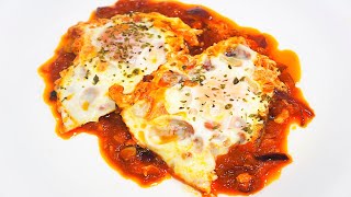 Huevos escalfados con tomate frito [upl. by Nilyad147]