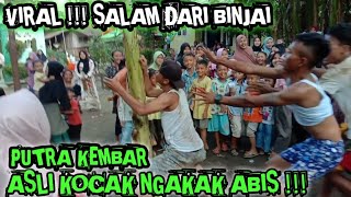 viral  salam dari Binjai  kocak parah ngakak abis  aksi lucu moyetan jarkep putra kembar [upl. by Seilenna]