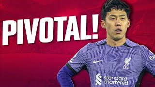 Wataru Endo is PIVOTAL to Liverpool [upl. by Aitropal225]