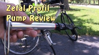 Zefal Road Profile 160 PSI Mini Bicycle Pump with Inline Gauge Review [upl. by Aloisia]