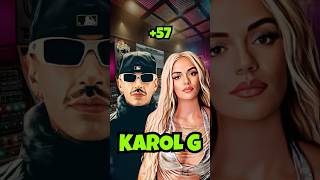 KAROL G Feid DFZM ft J Balvin Maluma Ryan Castro Blessd  57 Letra  Lyrics shorts [upl. by Calendra161]