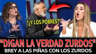 ¡LIBERTARIA BREY SE CRUZÓ con todos los ZURDOS de C5N [upl. by Asyle]