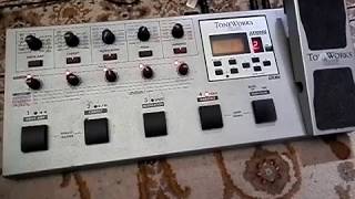 Korg AX1000G demo including the mythical quotPigsnortionquot effect [upl. by Baudoin352]