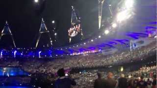 London 2012 Olympics Opening Ceremony  James Bond amp The Queen [upl. by Bael]