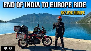 EP36 My Last Day in Europe 🥲 End of India to Europe Ride  Entering Bulgaria from Romania [upl. by Amarillis]