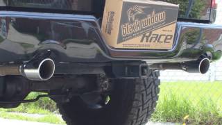 Black Widow Exhaust Race venom Ram1500 Hemi 57 cold start [upl. by Vaas]