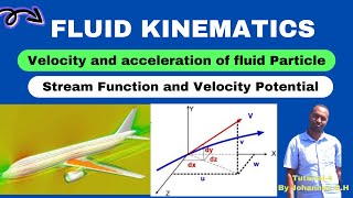 Fluid Kinematics Velocity and acceleration of fluid particle [upl. by Caril807]