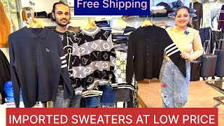 IMPORTED SWEATERS WITH DEALS  LOWEST PRICE  FREE SHIPPING  WINTER COLLECTION  WINTER CLOTHES [upl. by Roshelle]