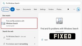 How To Fix Windows Search No Web Results [upl. by Nalyr]