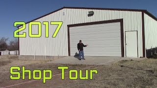 2017 Woodworking Shop Tour [upl. by Anahsek]