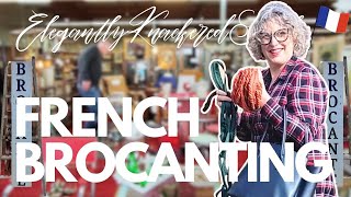 Antiquing in France French Brocante amp Vintage Hunting Adventures Le Shuttle amp the first buy VLOG [upl. by Michaeu]