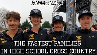 Newbury Parks Sahlman and Young Brothers  The Fastest Families In 2021 High School Cross Country [upl. by Leanne]