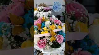 Turfa gulli buketimiz 💛💛💛💛💛 flowers video [upl. by Ventura]