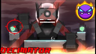 Decimator  Easy Demon   Geometry Dash 22 [upl. by Ermeena66]