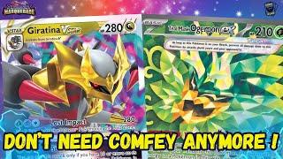 Giratina Teal Mask Ogerpon Is A Crazy Combo And You Dont Need Comfey Pokemon TCG Live [upl. by Anitnuahs462]