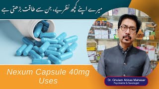 Nexum Capsule 40mg Uses in Urdu  Nexum 20mg Uses  Nexum Side Effects [upl. by Tolman]