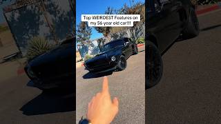 Top WEIRDEST features on my 1969 Ford Mustang ford mustang weird classiccar [upl. by Mulford]