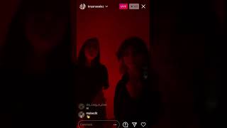 bryana salaz instagram live 182021 [upl. by Anilat279]