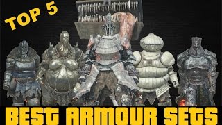 Dark Souls 3 TOP 5 BEST ARMOUR IN THE GAME SHOWCASE havel smough exile gundyr caterina [upl. by Derrick632]