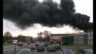 RICKERBY FIRE IN CARLISLE 20 1 2010 [upl. by Lodge826]