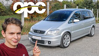 Opel Zafira OPC teszt létezik a 7 üléses quotsportautóquot [upl. by Kcirdes730]