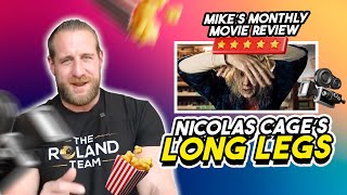 Mike’s Monthly Movie Review Let’s dive into Nicolas Cage’s Long Legs get ready for a wild ride 😱 [upl. by Dihsar706]