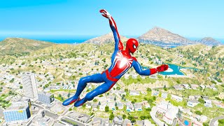 GTA 5 Epic Ragdoll GREEN SPIDERMAN VS RED MINIONVS GREEN HULK Euphoria Physics amp Funny Fails [upl. by Antone]