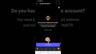 Comment retirer vos HAMSTER vers BINANCE Airdrop HMSTR [upl. by Bergmans447]