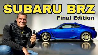 Subaru BRZ Final Edition Boxer mit 234 PS und Hinterradantrieb Der letzte  Test  2024 [upl. by Kenwee]