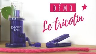 DEMO ✨  Comment Utiliser le Tricotin Automatique [upl. by Simpkins]