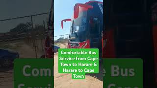 Cross Border Xpress Zimbabwe Comfortable Bus Service from Cape Town to Harare amp Harare to Cape Town [upl. by Enelime367]