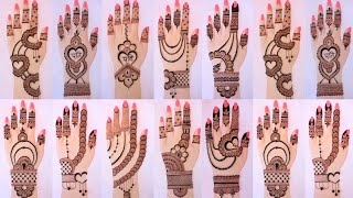 Very Easy and Simple mehndi designmehendi ke designsarabic mehendi design [upl. by Gilroy]