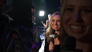 Ilia Topuria Reacting to getting the BONUSSS 👀 ufc308 [upl. by Cicely]