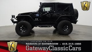 2008 Jeep Wrangler 4x4 Convertible Gateway Classic CarsNashville405 [upl. by Jehiel]