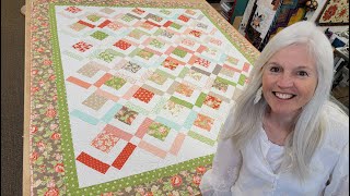 EASIEST QUILT OF 2024 quotTHREE LAYER CAKEquot PATCHWORK [upl. by Nathanoj535]