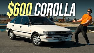 I Bought A 600 Toyota Corolla From 1992 [upl. by Htebazila]