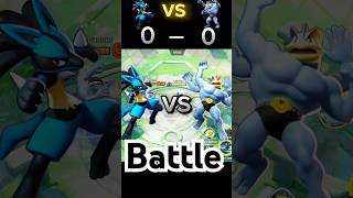 Machamp vs Lucario Who’s the Stronger Fighter [upl. by Assyn]