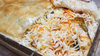 Chicken BiryaniParda Biryani RecipeEid RecipeChilman Biryani Recipe [upl. by Nered515]