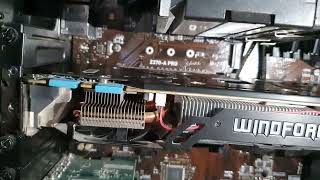 Upgrade Windows 11 Basic Graphic Card to Gigabyte GeForce GTX 970 G1 Gaming Card [upl. by Burta]