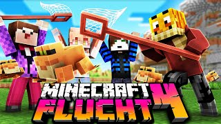 Der FREEDOM SQUAD fängt FRÖSCHE ☆ Minecraft FLUCHT 4 36 [upl. by Carlynne]