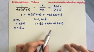 Partial Fractions  Type 3 [upl. by Roselane]