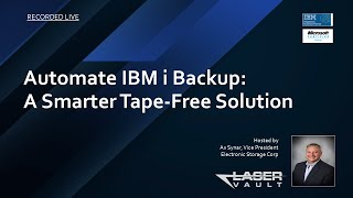 Automate IBM i Backup The Smarter TapeFree Solution [upl. by Neelrak]