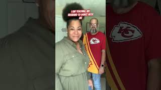 Husbandampwife dance together kansascitychiefs husbandwifecomedy fyp [upl. by Orat595]