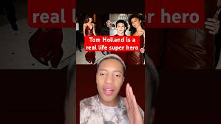 Tom Holland saves Zendaya from paparazzi in viral clip [upl. by Ayor389]